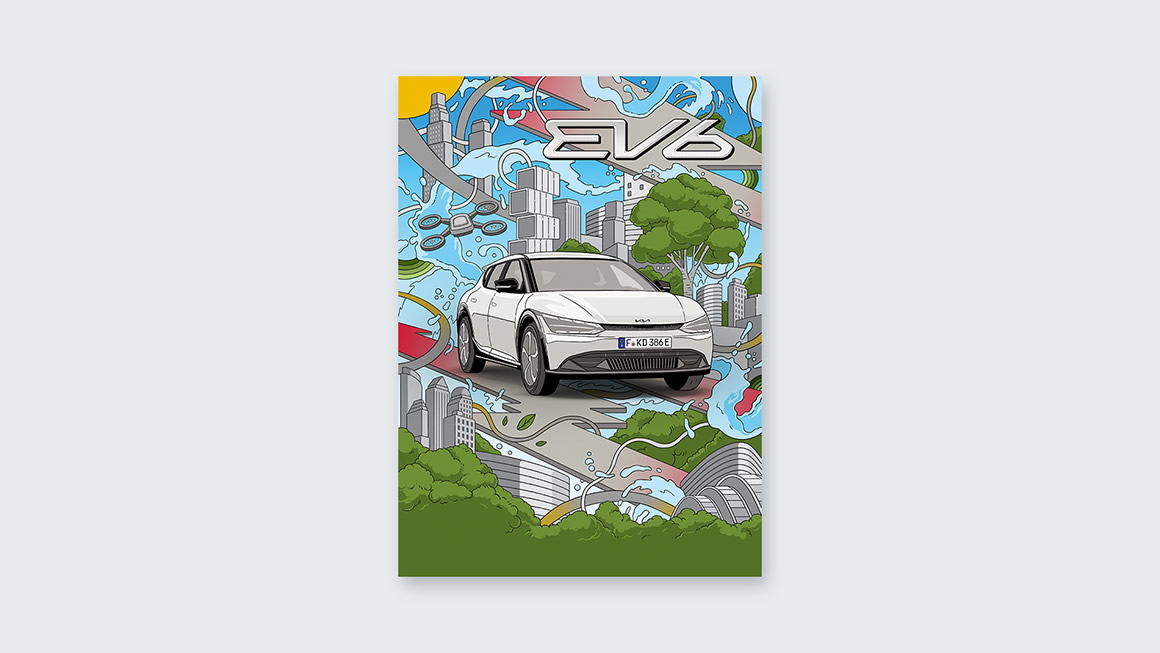 Kia EV6 Artwork, 1 von 9