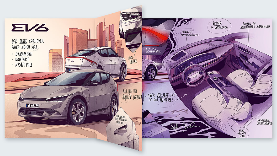 Kia EV6 Artwork, 5 von 9